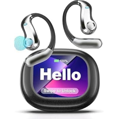 [diujzld] diujzld AI Translation Earbuds Real Time, 169 Languages & 8 Offline Modes, 60H Playtime Language Translator Earbuds, Audifonos Traductores Inglés Español for Travel Business Learning(Black)