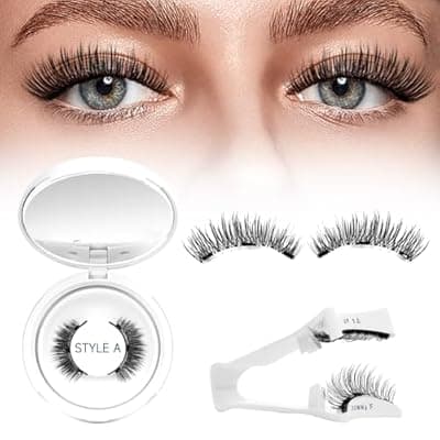 [Higu clace] Higu clace Magnetic Eyelashes Magnetic Lashes with Applicator Soft Magnetic Eyelashes Natural Look Pestañas Magnéticas No Need Glue Easy to Wear and Remove Pestañas Magnéticas Naturales(A06)